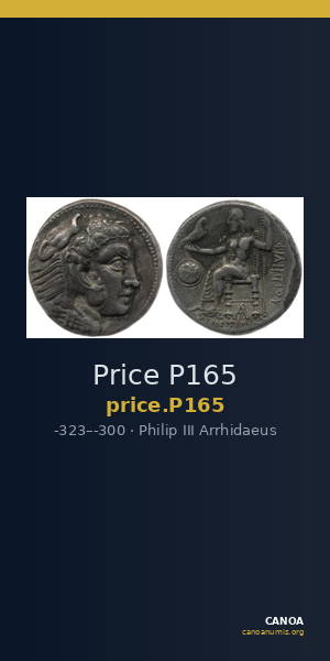 Price P165 — CANOA