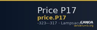 Price P17 — CANOA