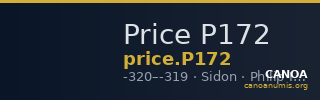 Price P172 — CANOA
