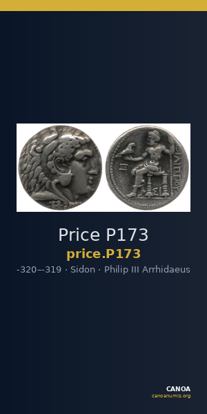 Price P173 — CANOA