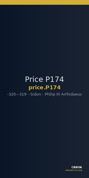 Price P174 — CANOA