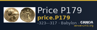 Price P179 — CANOA