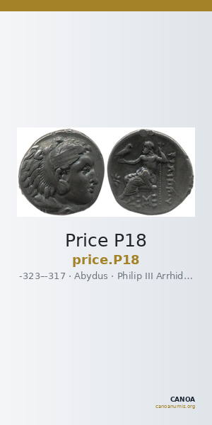 Price P18 — CANOA