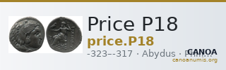 Price P18 — CANOA