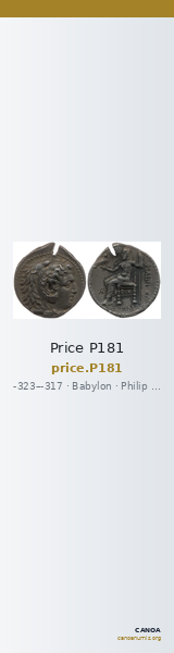 Price P181 — CANOA