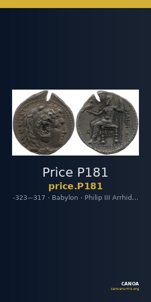 Price P181 — CANOA