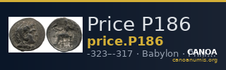 Price P186 — CANOA