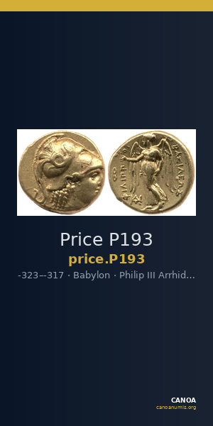 Price P193 — CANOA