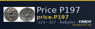 Price P197 — CANOA