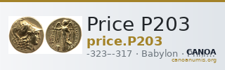 Price P203 — CANOA