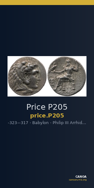Price P205 — CANOA
