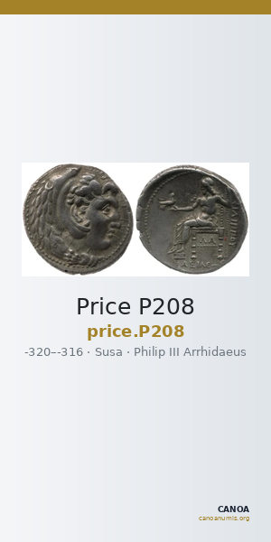 Price P208 — CANOA