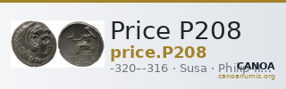 Price P208 — CANOA