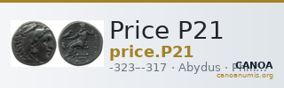 Price P21 — CANOA