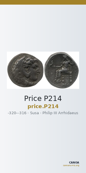 Price P214 — CANOA
