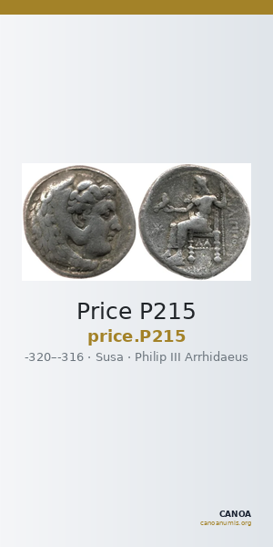 Price P215 — CANOA