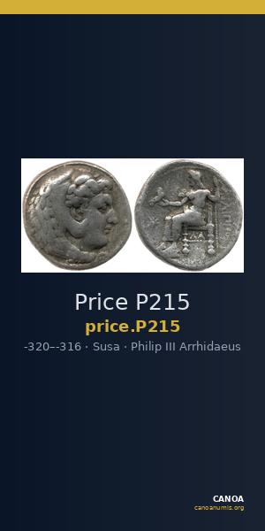 Price P215 — CANOA