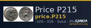 Price P215 — CANOA