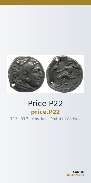 Price P22 — CANOA