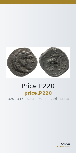 Price P220 — CANOA
