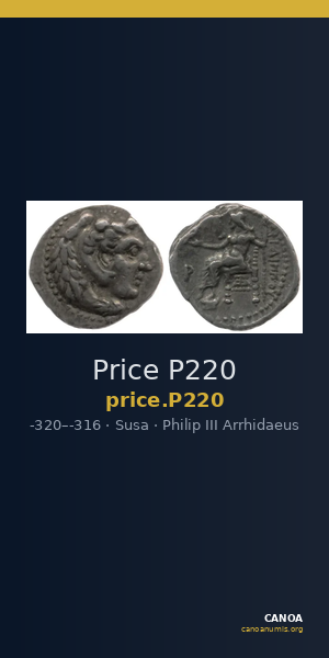 Price P220 — CANOA