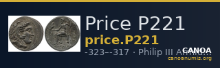 Price P221 — CANOA