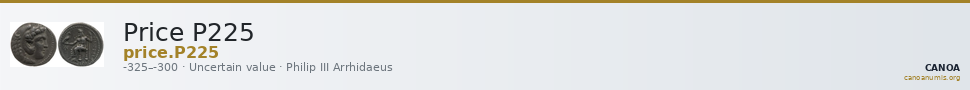 Price P225 — CANOA