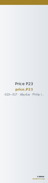 Price P23 — CANOA