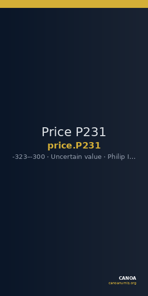 Price P231 — CANOA