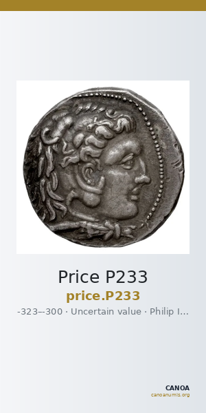 Price P233 — CANOA