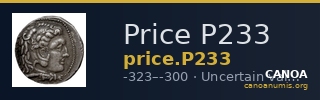 Price P233 — CANOA