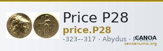 Price P28 — CANOA