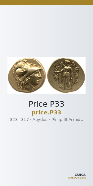 Price P33 — CANOA