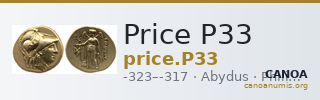 Price P33 — CANOA