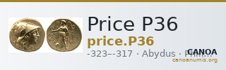 Price P36 — CANOA