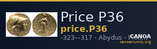 Price P36 — CANOA