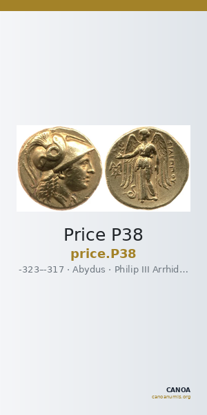 Price P38 — CANOA
