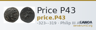 Price P43 — CANOA