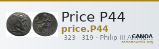 Price P44 — CANOA