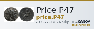 Price P47 — CANOA