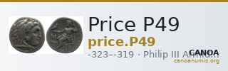 Price P49 — CANOA