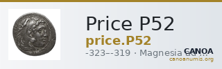 Price P52 — CANOA