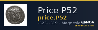 Price P52 — CANOA