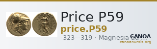 Price P59 — CANOA