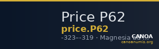 Price P62 — CANOA