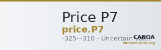 Price P7 — CANOA