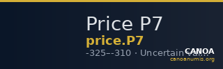 Price P7 — CANOA