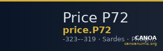 Price P72 — CANOA