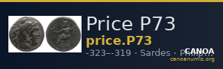 Price P73 — CANOA