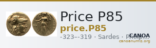 Price P85 — CANOA